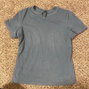 SKIMS cotton jersey tee.